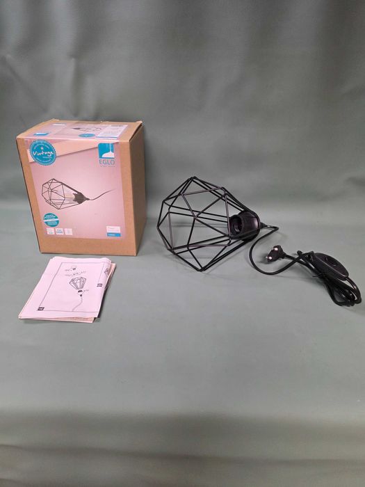 Lampa stołowa podłogowa stylowa loft vintage Eglo Tarbes