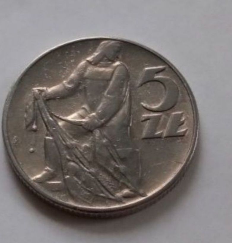 4 monety 5 zł. 1960 itp.