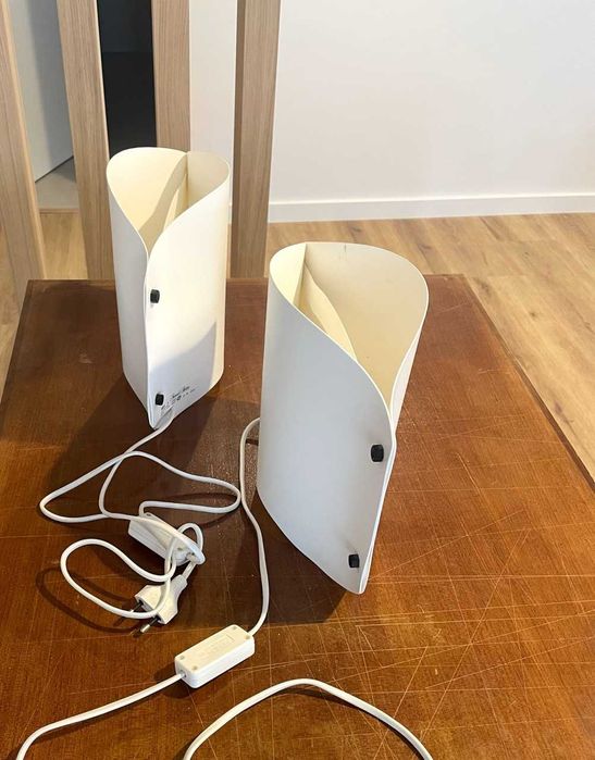 2 candeeiros de mesa de cabeceira “Vela” by Samuel Parker