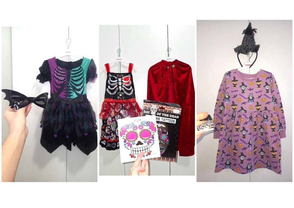 Костюм плаття на Хелловін чаклунка відьма скелет Катріна 6-7-8 років