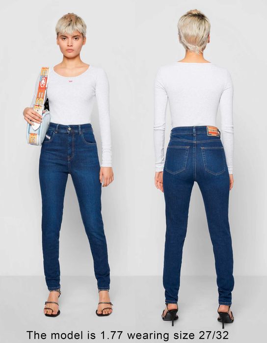 Джинсы скини оригинал diesel 1984 slandy skinny jeans a0359809c19