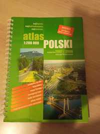 Atlas samochodowy Polski.