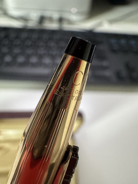 Преміальна ручка CROSS 14KT Gold — оригінал, з футляром