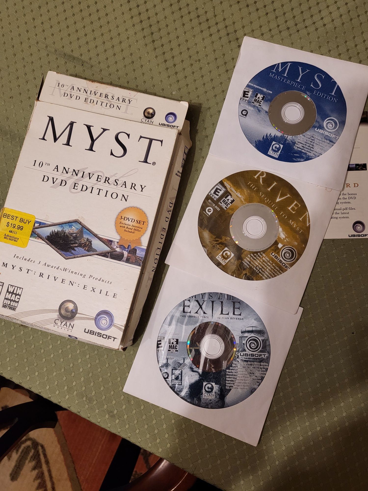 Myst 10th anniversary edycja 10 lecia gra pc
