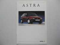 OPEL Astra F Prospekt Opel Astra I Katalog Opel Astra I Folder