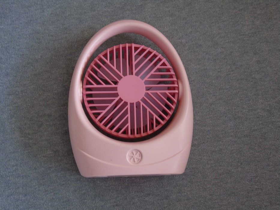 Акумуляторний настільний міні вентилятор USB 2 режими з кутом нахилу