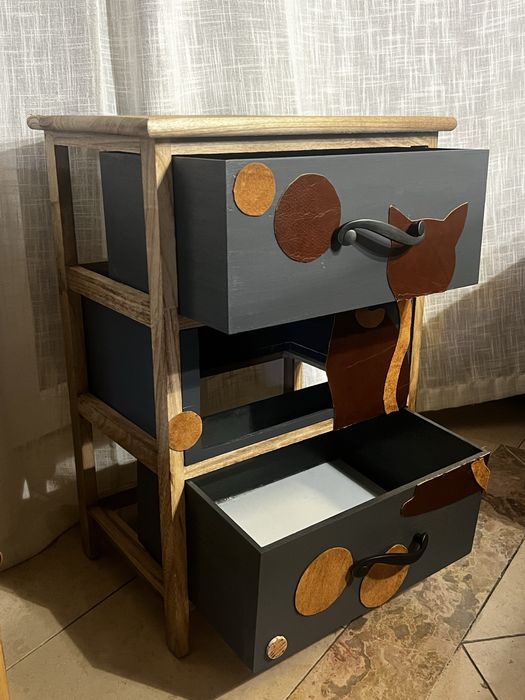 Tufas -caixa de areia gatos