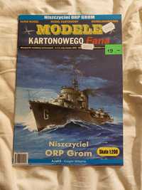 MODEL kartonowy ORP Grom