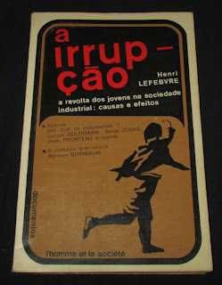 Livro A Irrupção Henri Lefebvre