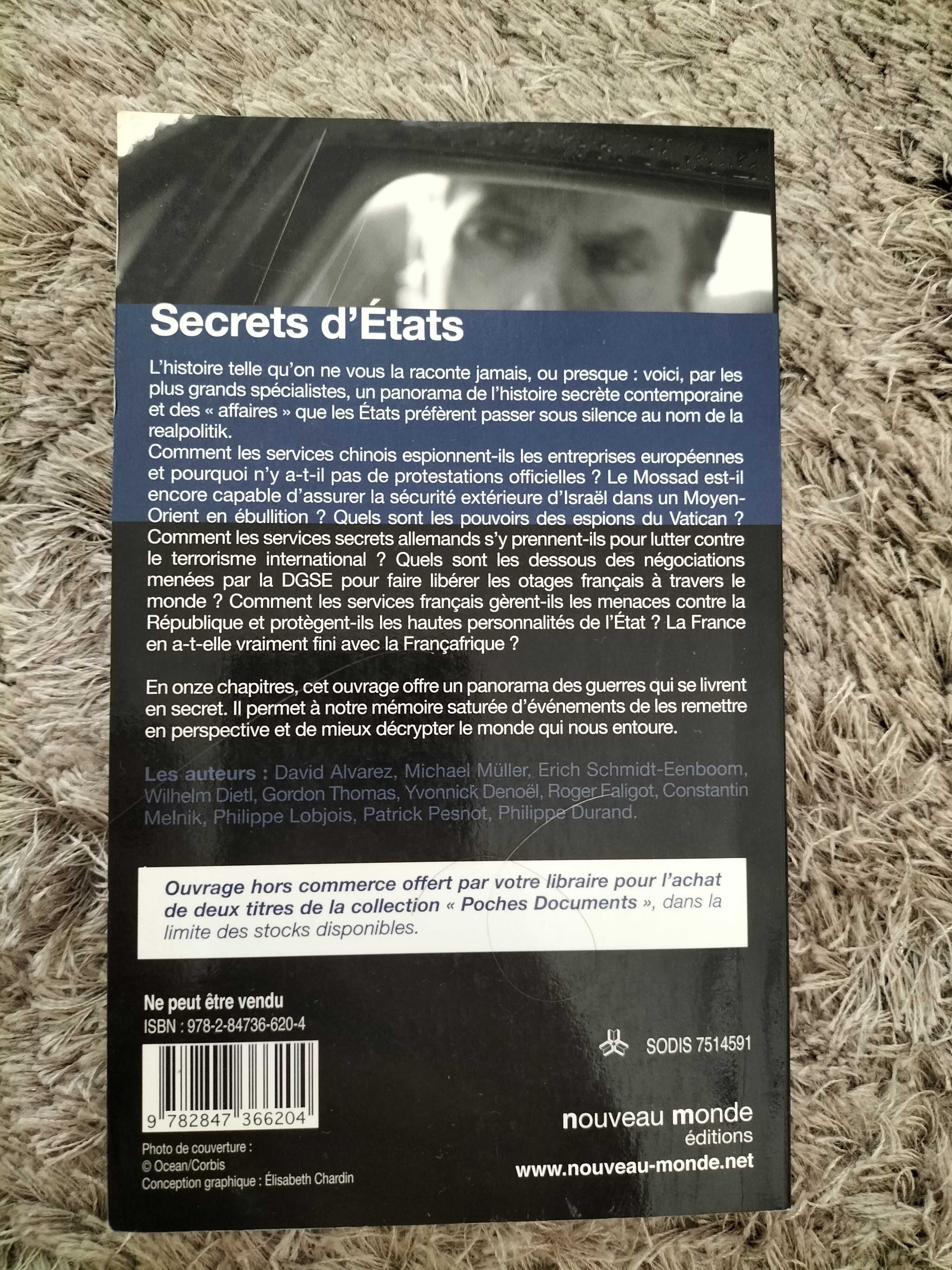 Document Secrets d'Etats 1€