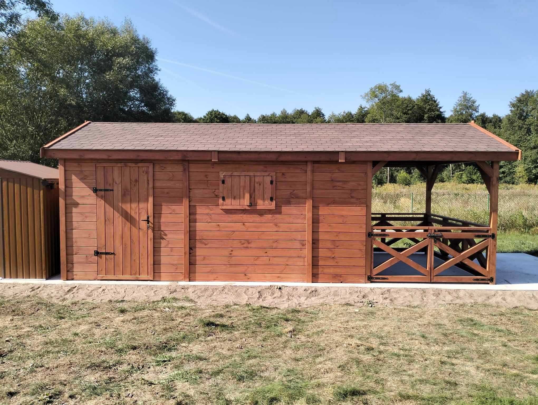 Domek narzędziowy z Altanką 2w1 - 3x7m