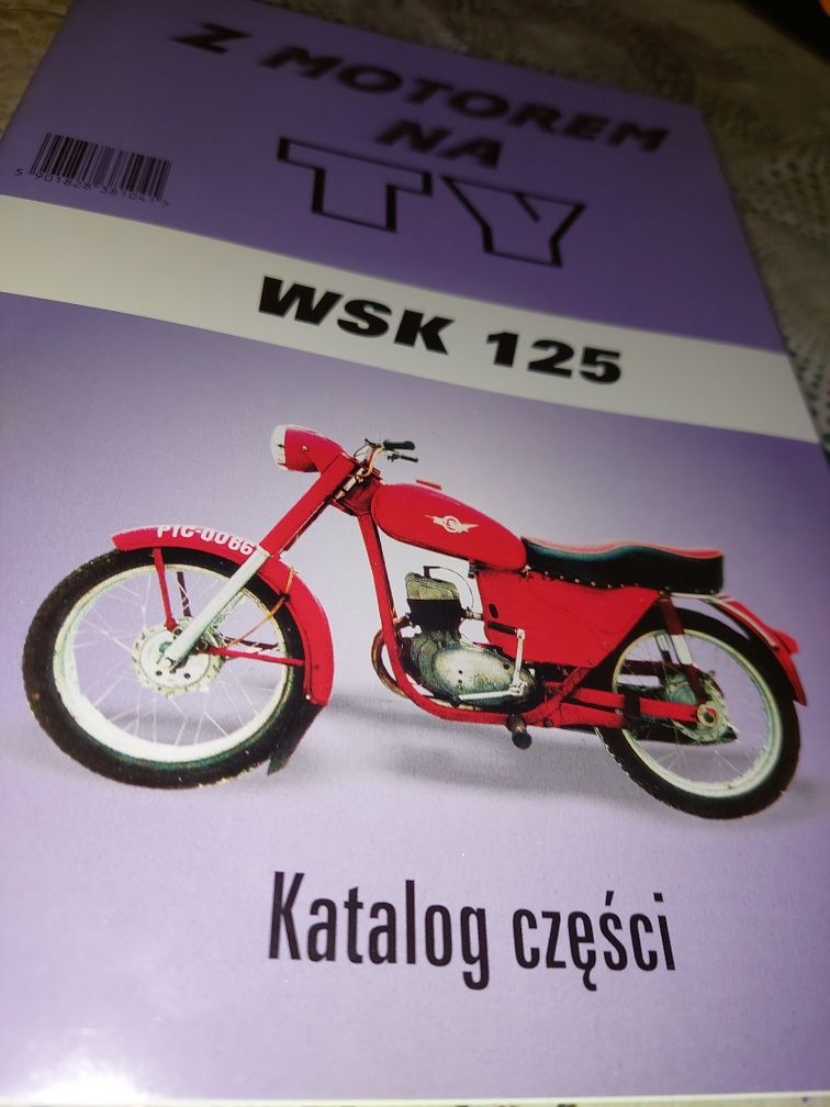 Nowy katalog części instrukcja obsługi rama silnik wsk 125
