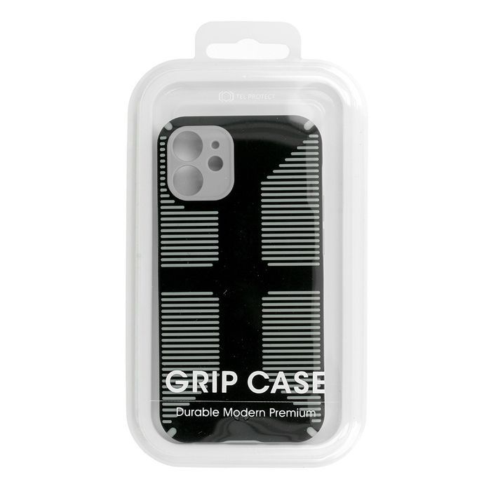 Tel Protect Grip Case Do Iphone 13 Pro Max Czarny