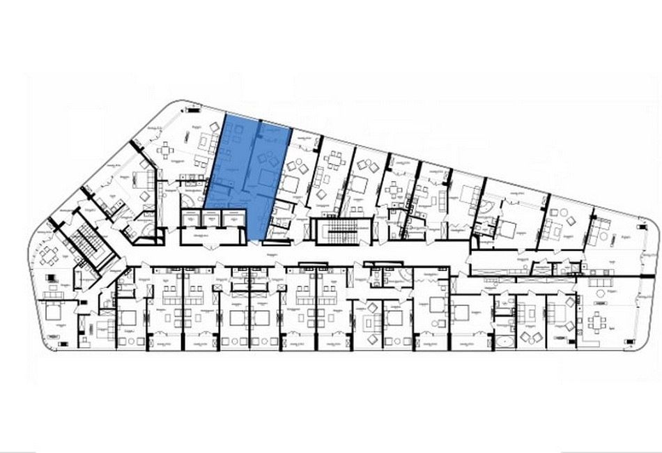 Shev-02 Однокомнатная квартира на Французском бульваре