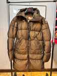 Kurtka Parajumpers PJS Parka Puffer Down Jacket Badge Logo Brown S