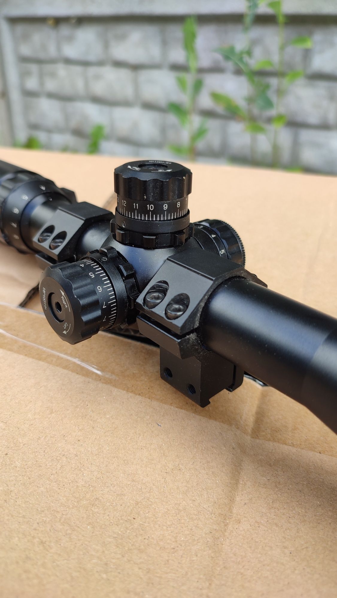 Luneta celownicza dead-ringer 4-16x50 aor 1/4" MOA montaż Deltaoptical