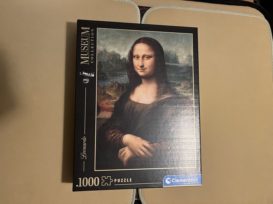 Puzzle 1000 Clementoni Museum Mona Lisa