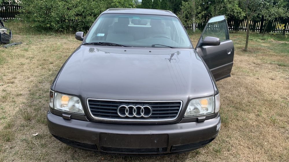 AUDI A6 C4 1.8i maska zderzak drzwi lampy części fotele sufit
