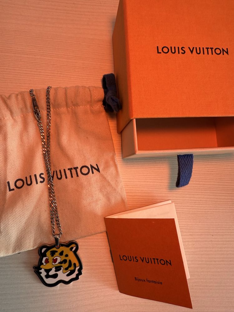 Louis Vuitton x Nigo – цепочка с кулоном Tiger