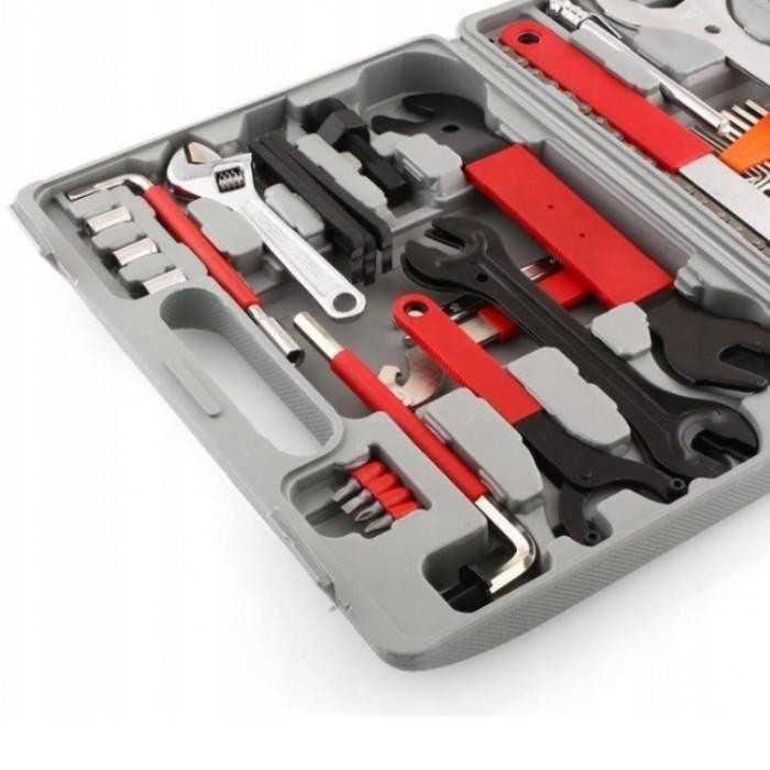 Narzędzia rowerowe zestaw 44 el - SUPER ZESTAW Z WALIZKĄ PROMOCJA!
