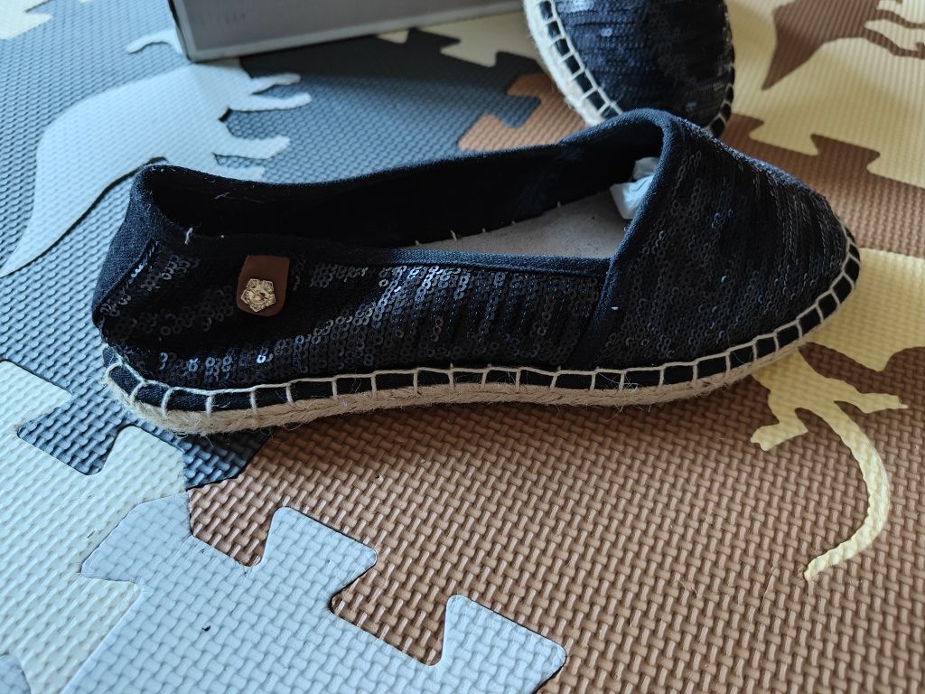 Cekinowe Espadryle Tamaris 40