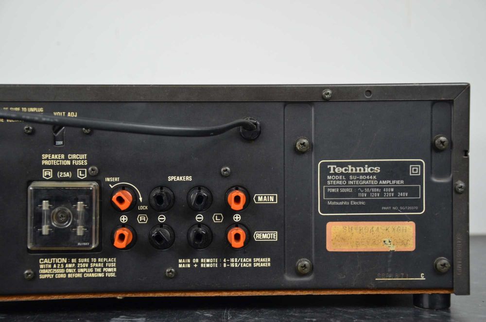TECHNICS SU-8044K Wzmacniacz OKAZJA Oryginał Japan