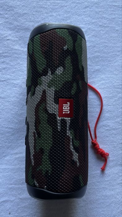 Coluna portátil JBL Flip 5 - Camo / Squad