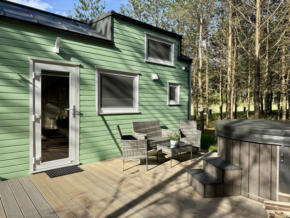 Tiny house, domek z jacuzzi na wynajem