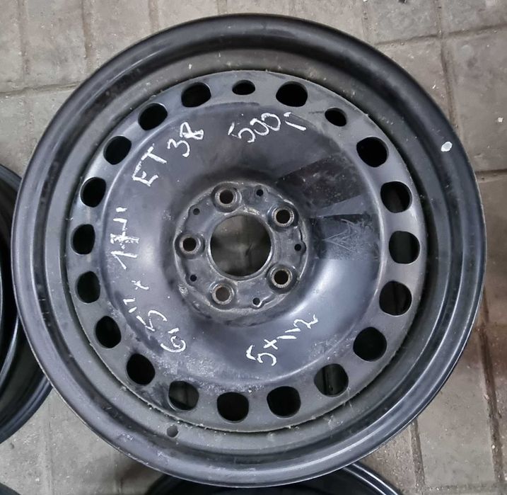Felgi Stalowe 17"  5x112 Mercedes A156