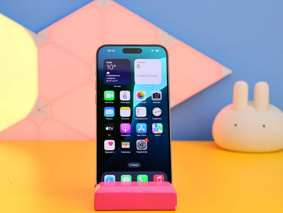 Смартфон Apple iPhone 15 Pro Max 256GB Natural(151160) Б/У З ГАРАНТІЄЮ