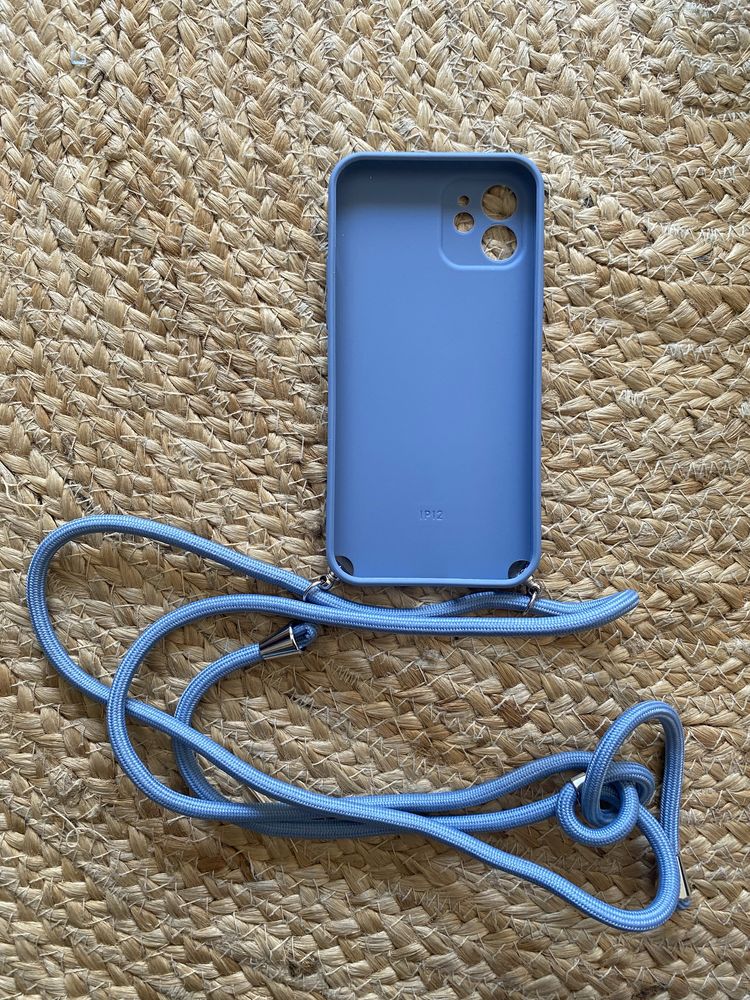 Capa azul para Iphone 12