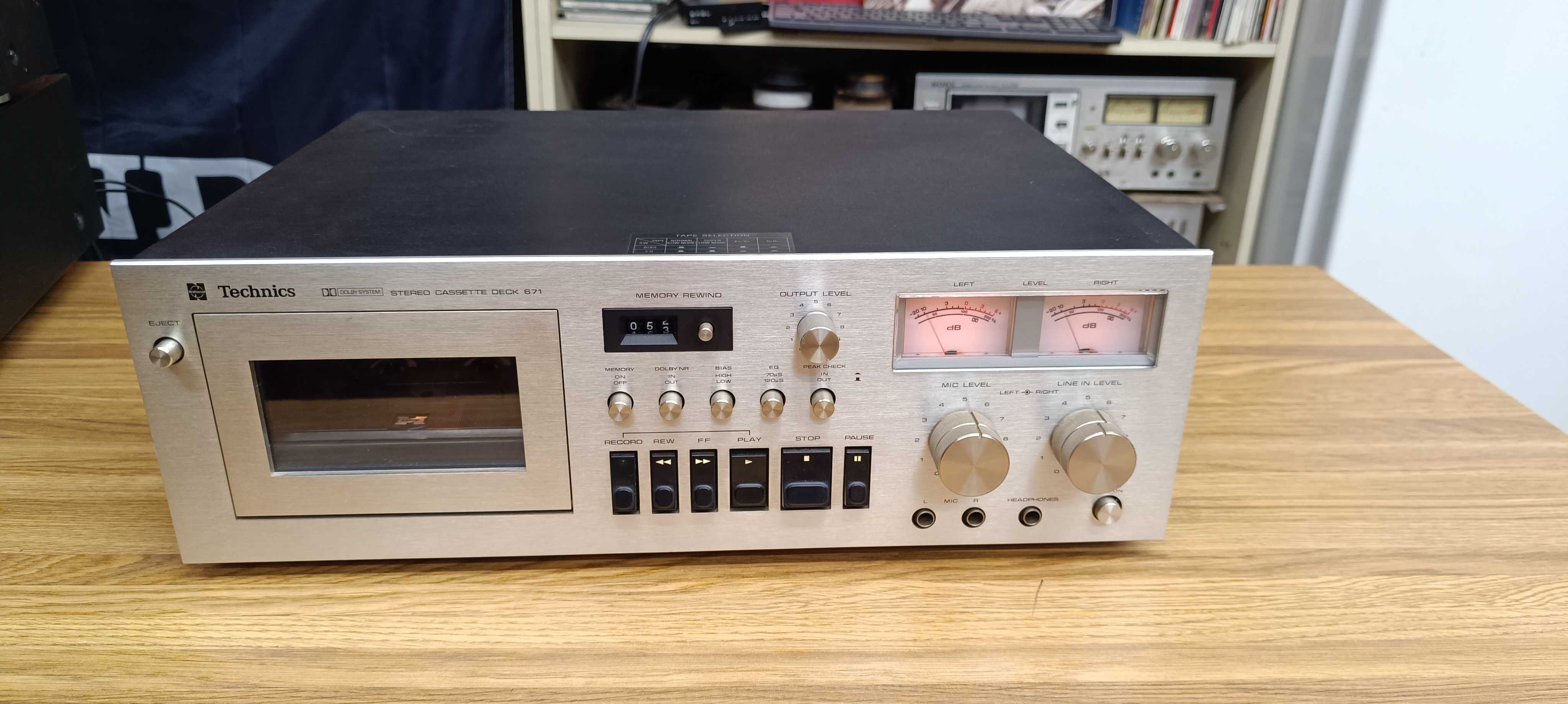 Касетна дека Technics RS-671 USD (відео роботи перед покупкою)