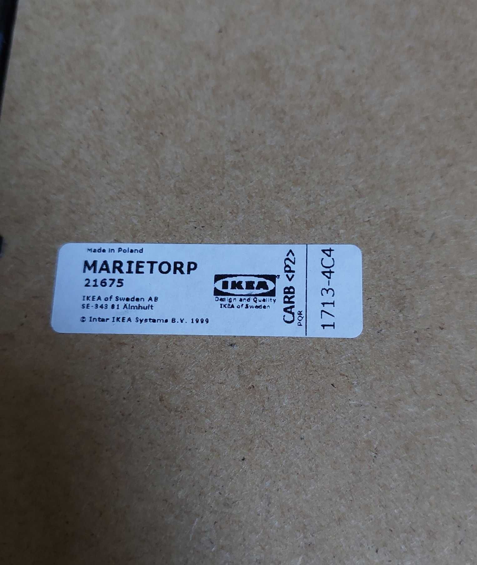 IKEA; ramka na 4 zdjęcia 9x 13 cm; MARIETORP z passe-partout; czarna