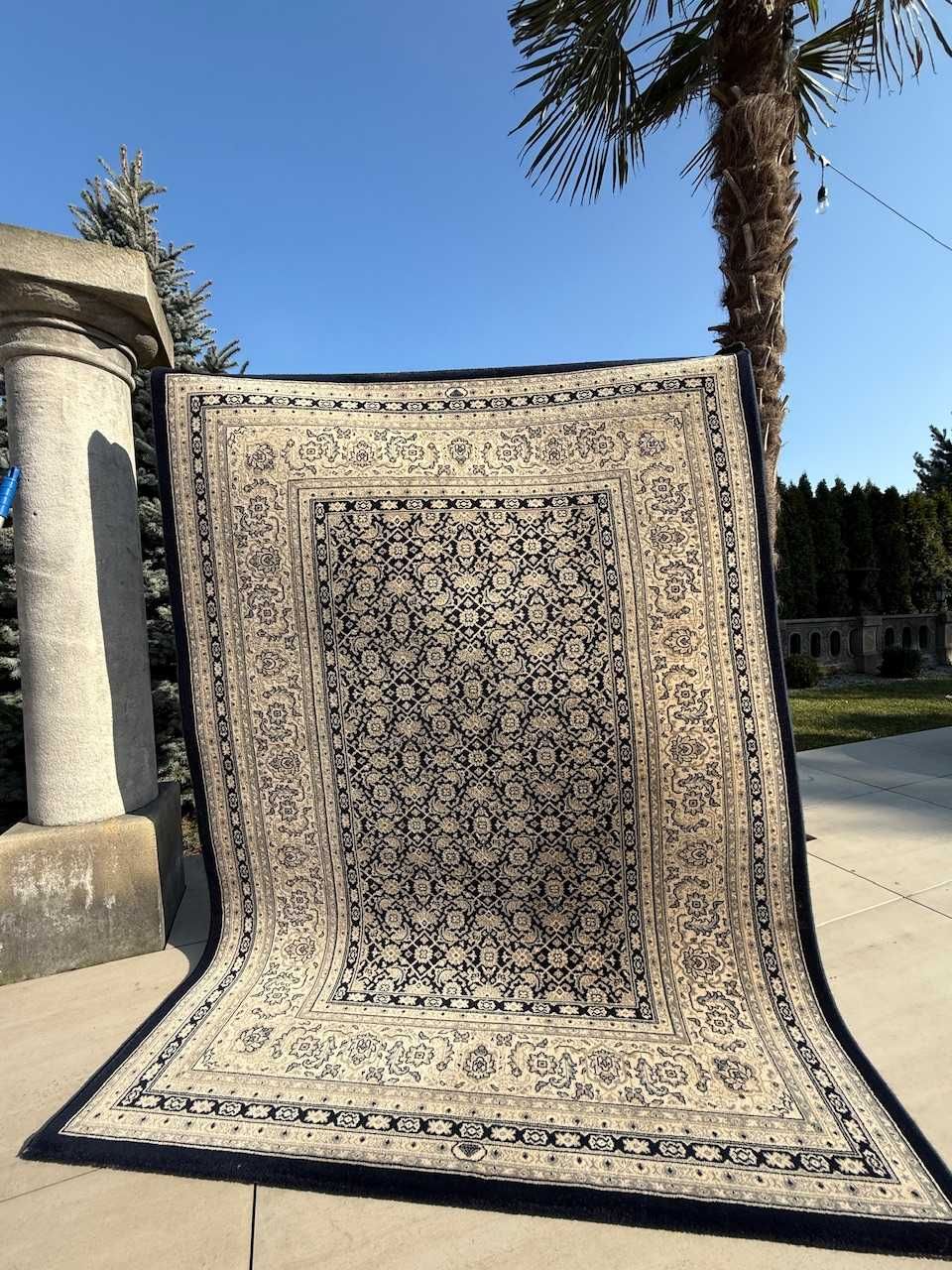 Idealny wełniany dywan perski Nain DIAMANT 200x150 gal. 7 tys