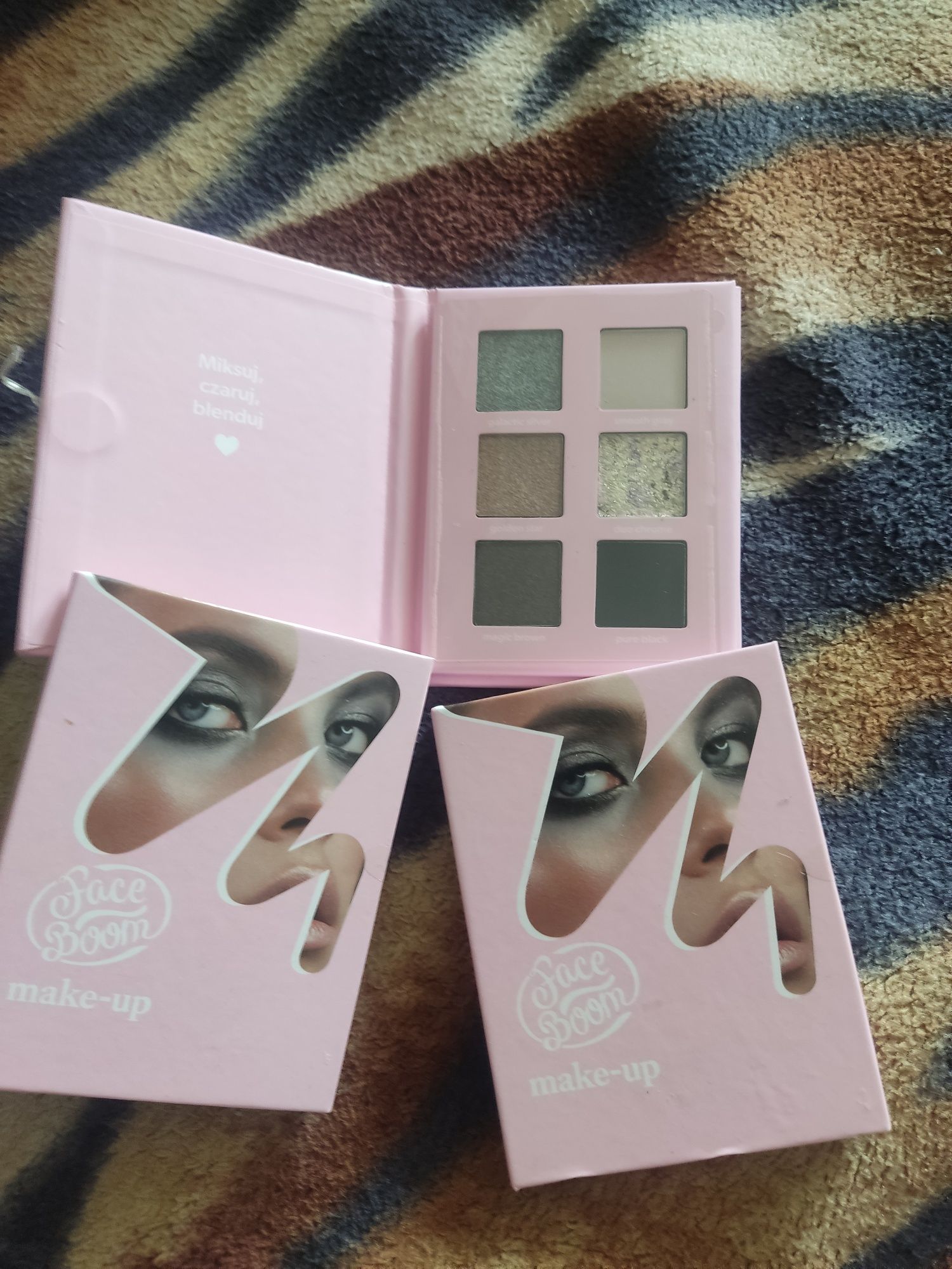 Палетка тіней для повік Face Boom Make-Up, Grunge, 9 г