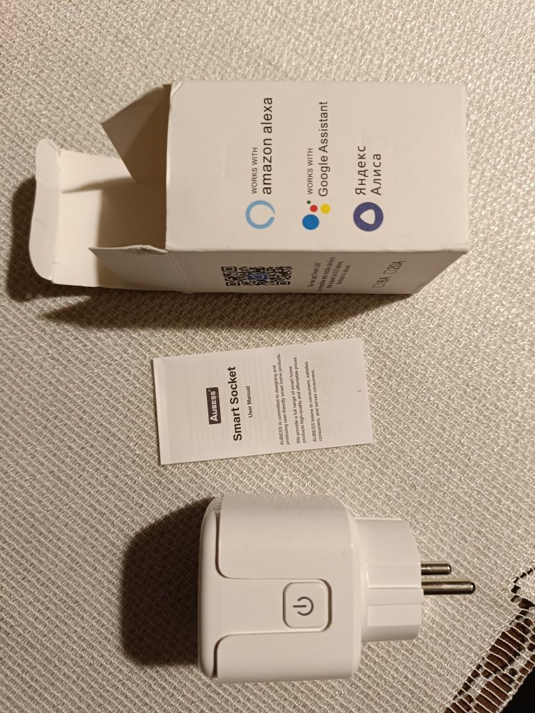 Aubess 20A tuya gniazdko wi-fi inteligentne Smart plug