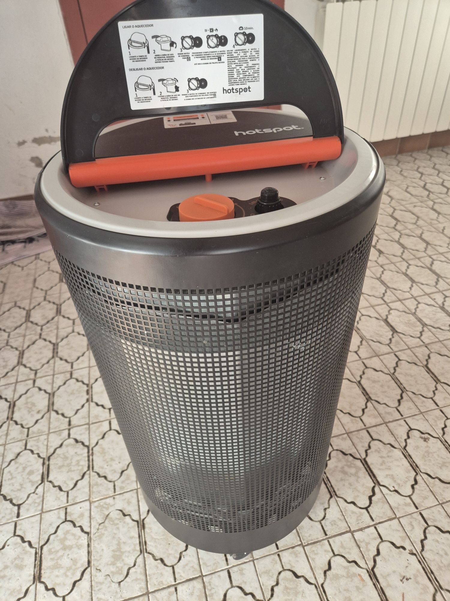 Aquecedor a gás de oferta uma botija de gás