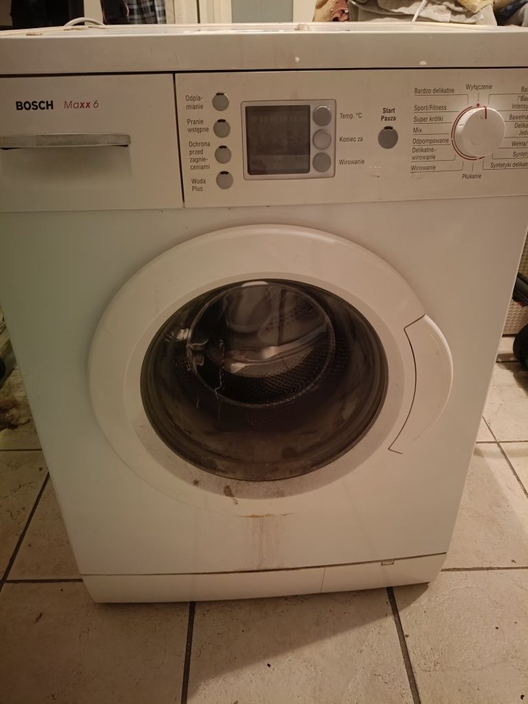 Pralka Bosch uszkodzona