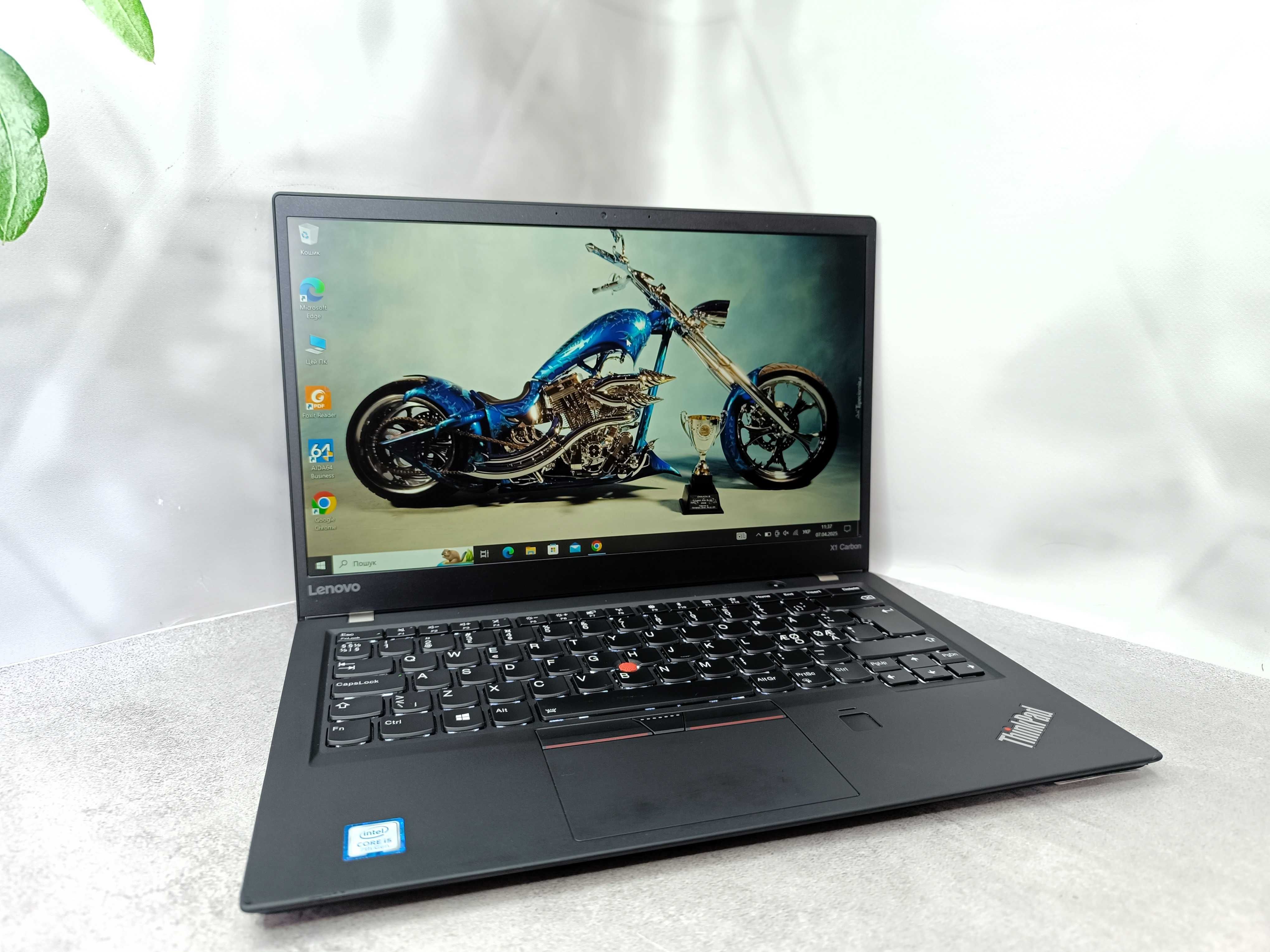 Ноутбук Lenovo ThinkPad X1 Carbon 5th/i5-7200U/8/256/14 "Full HD IPS