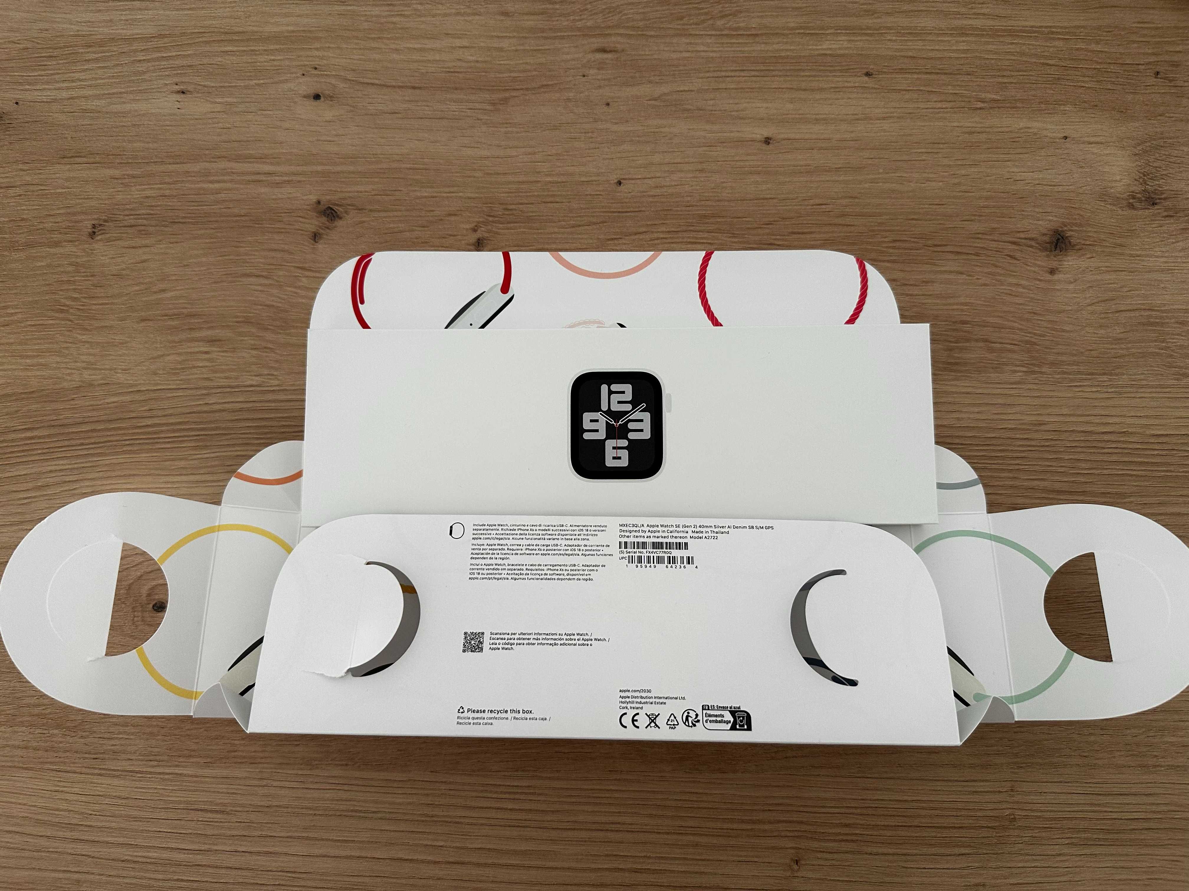 Caixa Apple Watch SE (Gen 2) 40mm