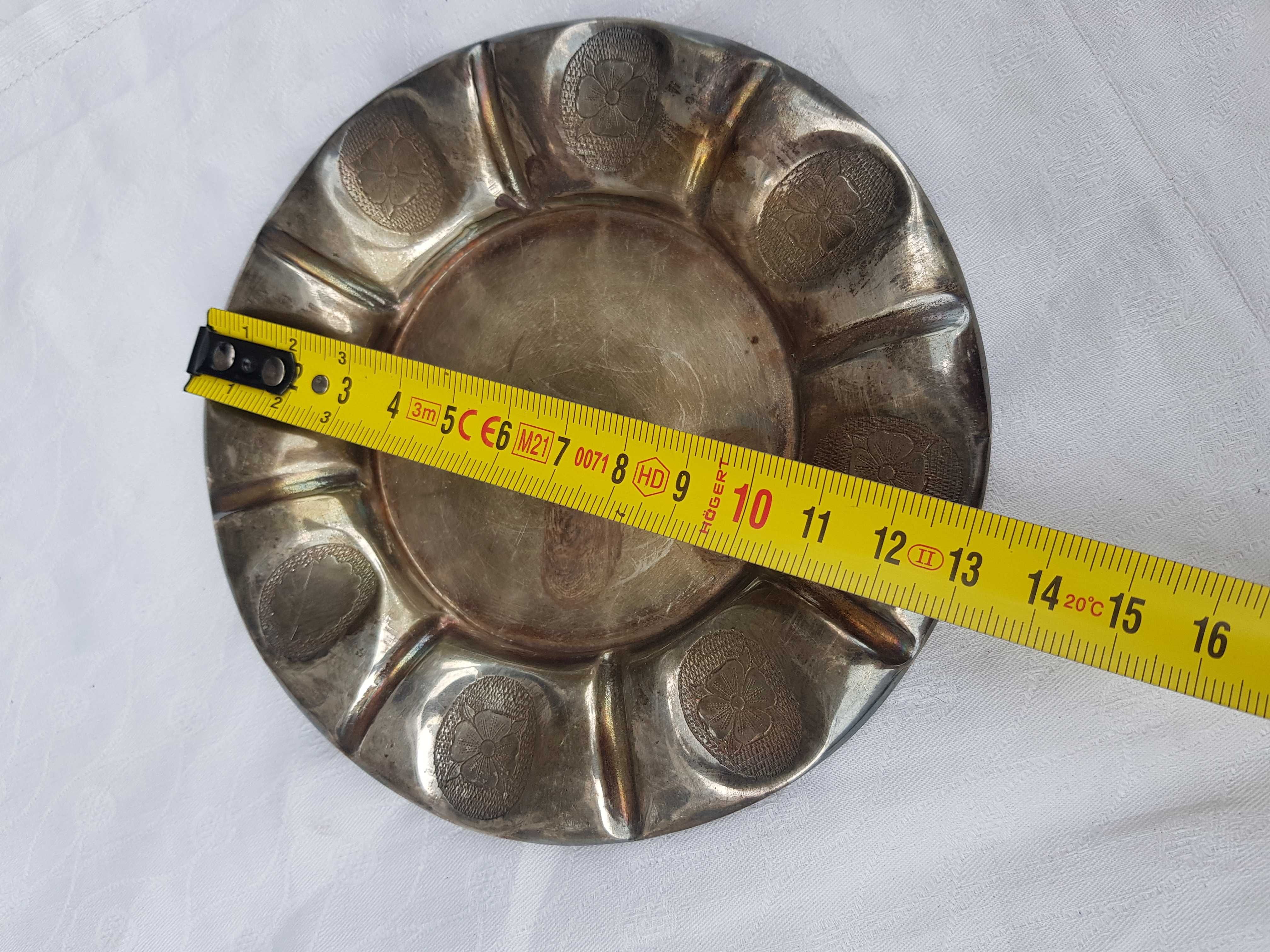 Stara srebrna patera  talerzyk 49 gram