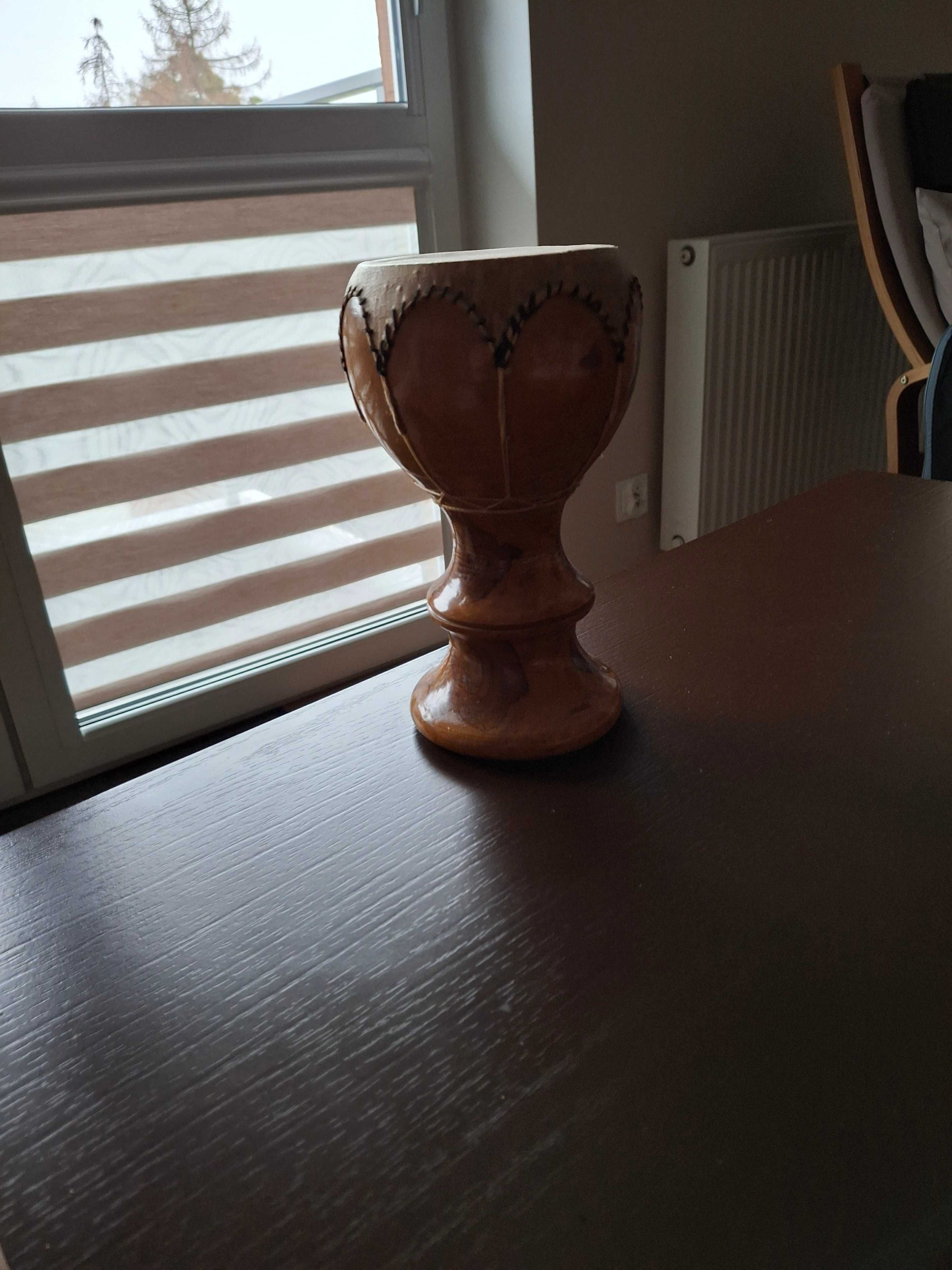 Komplet figurek drewnianych