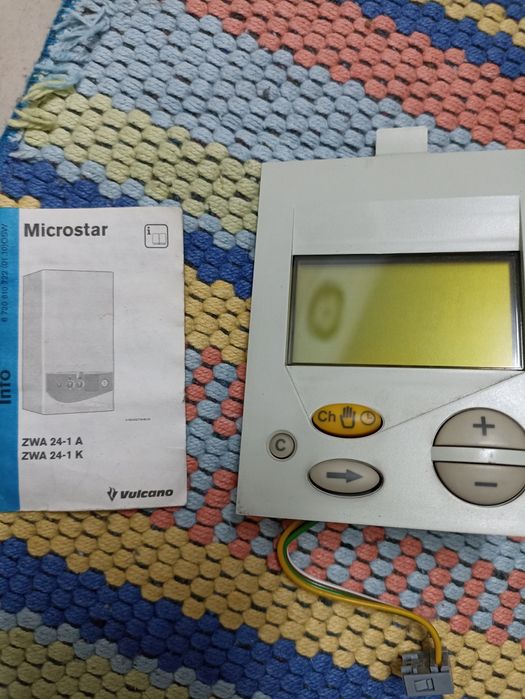 Termóstato programável para Caldeira Vulcano Microstar ZWA 24-1