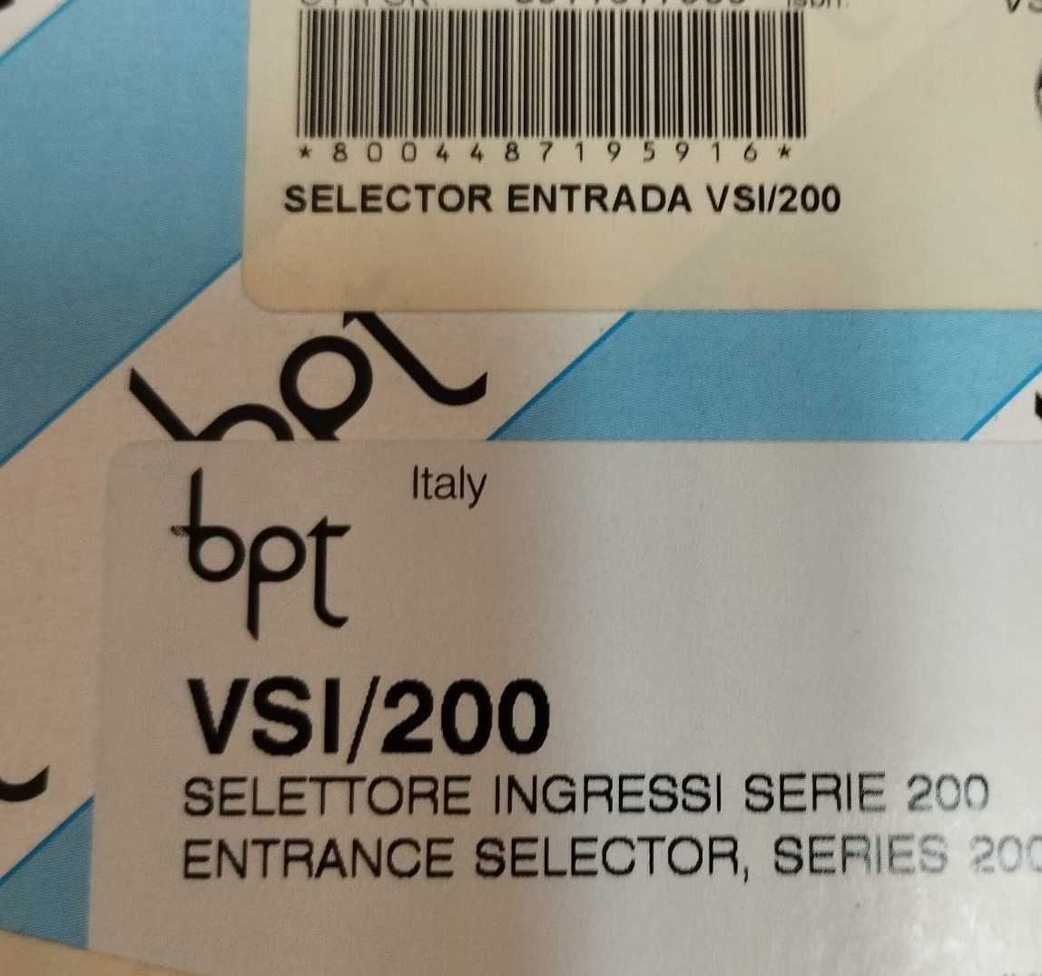 Seletor de Entrada Came/BPT VSI/200