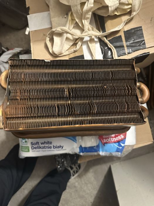 Nagrzewnica wezownica do kotla junkers