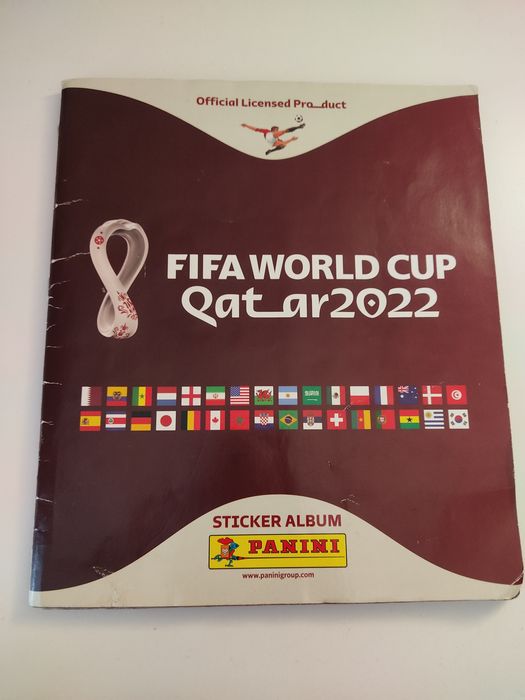 Caderneta de cromos mundial do Qatar 2022 - Panini