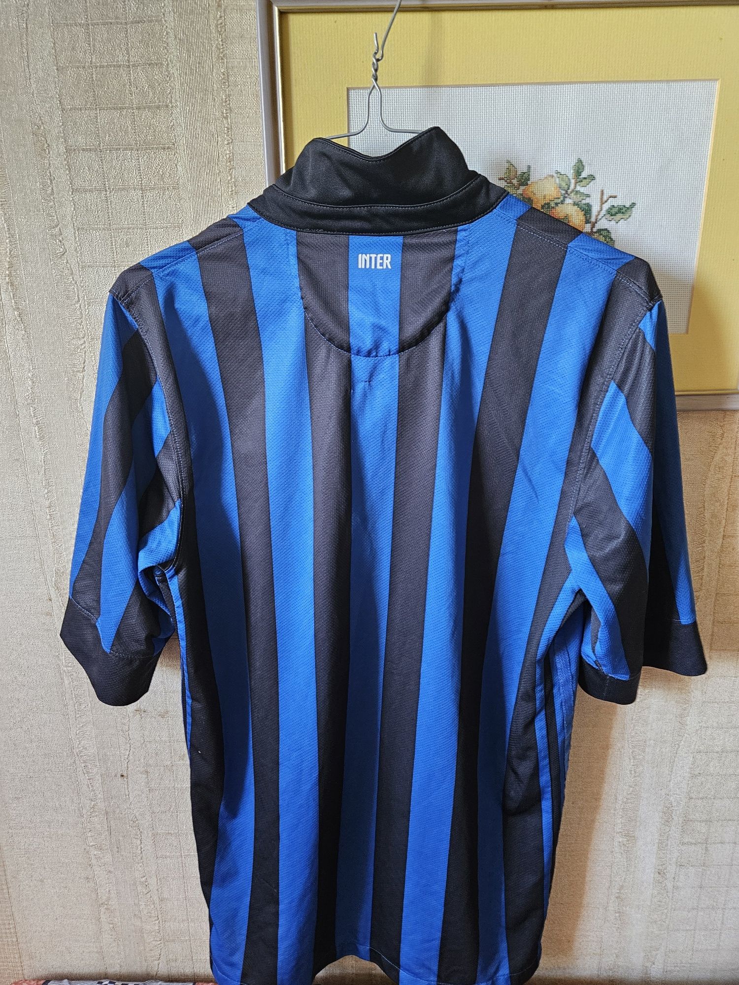 Мужская футбольная футболка Internazionale Inter Milan Home football s