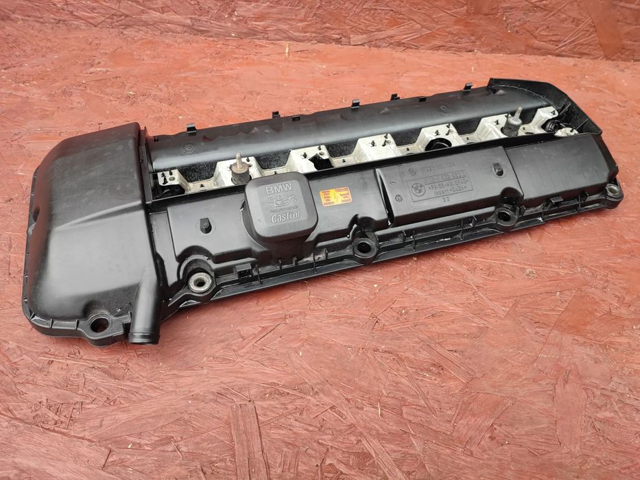BMW E38 / E39 / E46 / E60 / E53 / Z3 /ORYGINALNA POKRYWA ZAWORÓW DO SILNIKÓW GAMY M52BTU / M54 NA CEWKI PRZYKRĘCANE 2X VANOSY  ( M52B20TU / M52B25TU / M52B28TU ORAZ M54B22 / M54B25 / M54B30 ) O NR. 1 432 928 / 1 432 929 OEM