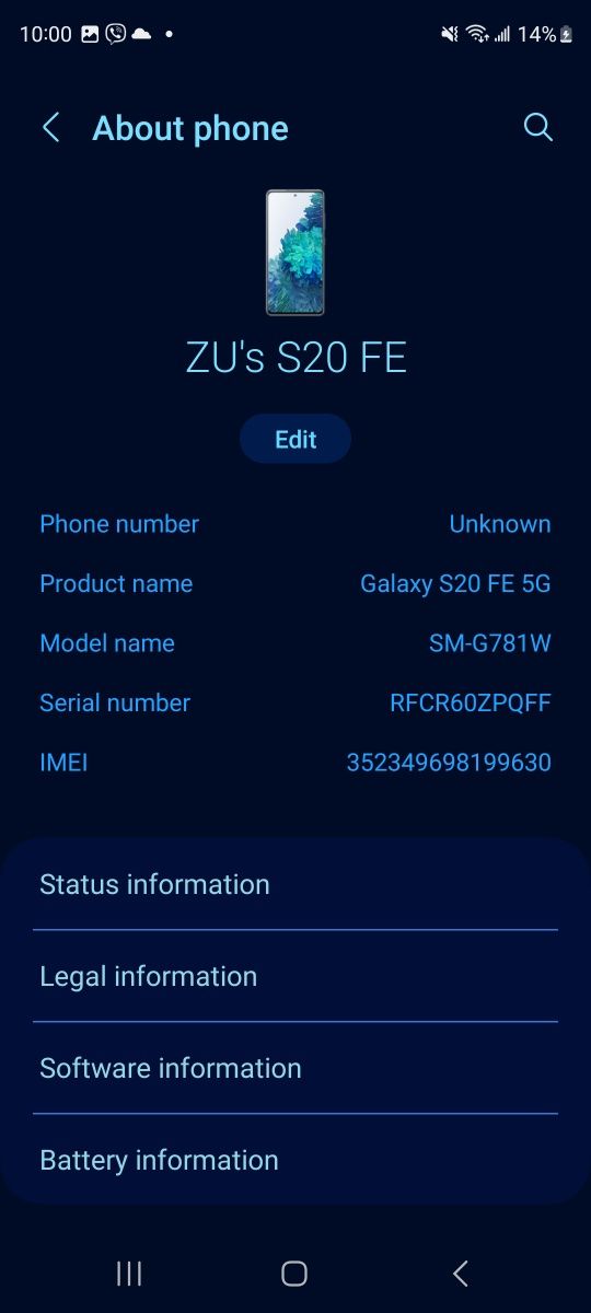 Продам Samsung Galaxy S20 FE. 6/128