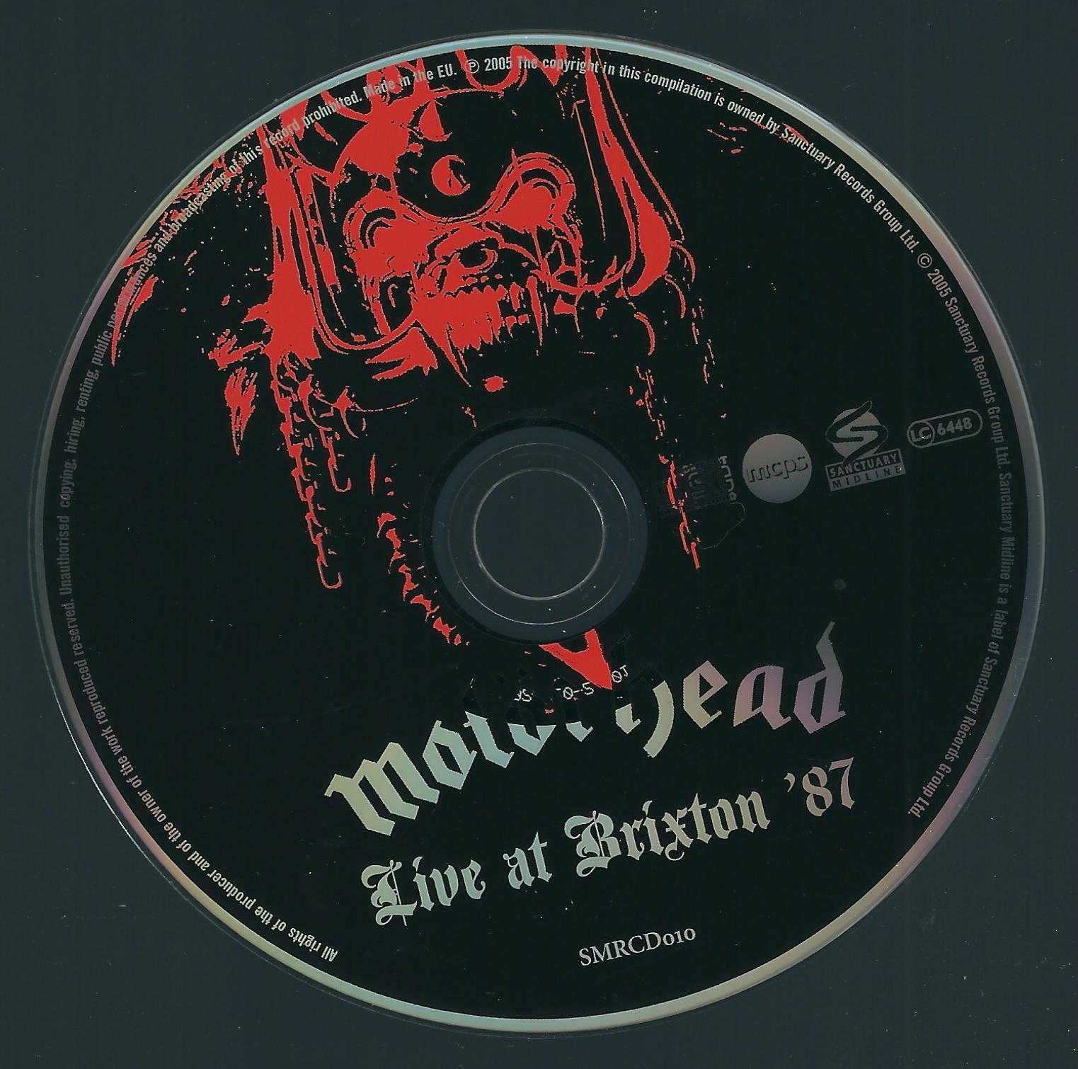CD Motörhead - Live At Brixton '87 (2005) (Sanctuary Midline)